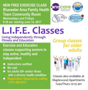 L.I.F.E Exercise Classes