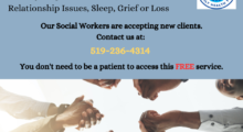 Poster for social work help